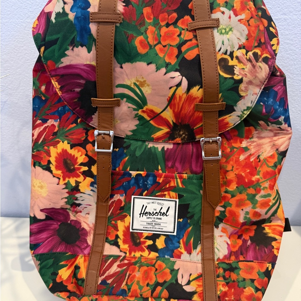 Herschel Supply Company “In Bloom” Floral Backpack. Rare find!